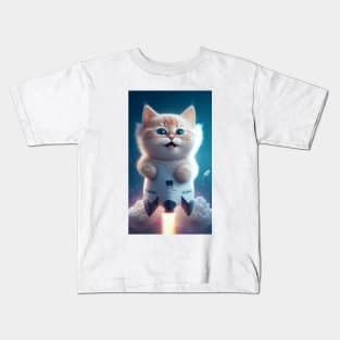 rocket kitten Kids T-Shirt